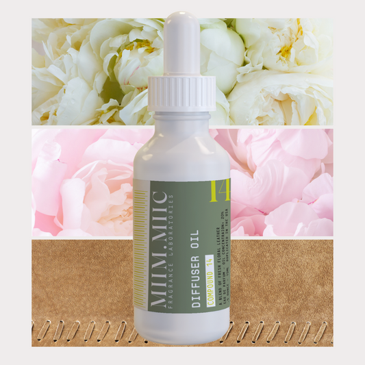 No 14 FRESH FLORAL LEATHER Diffuser Oil