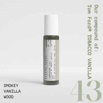No 43 SMOKEY VANILLA WOOD Roll-On Perfume