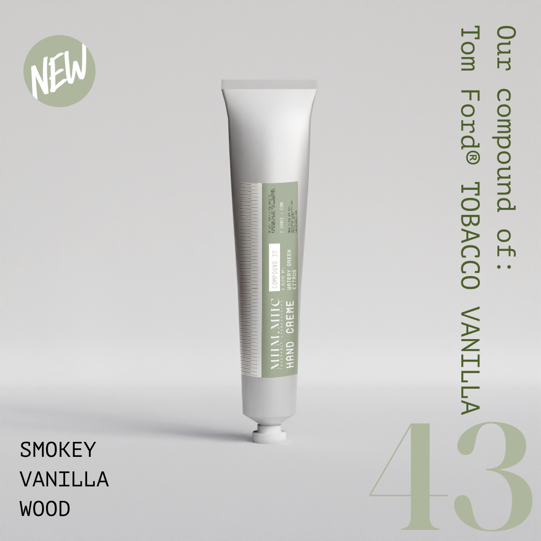 No 43 SMOKEY VANILLA WOOD Hand Creme - MIIM.MIIC