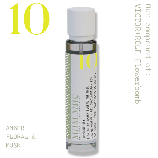 No 10 AMBER FLORAL MUSK