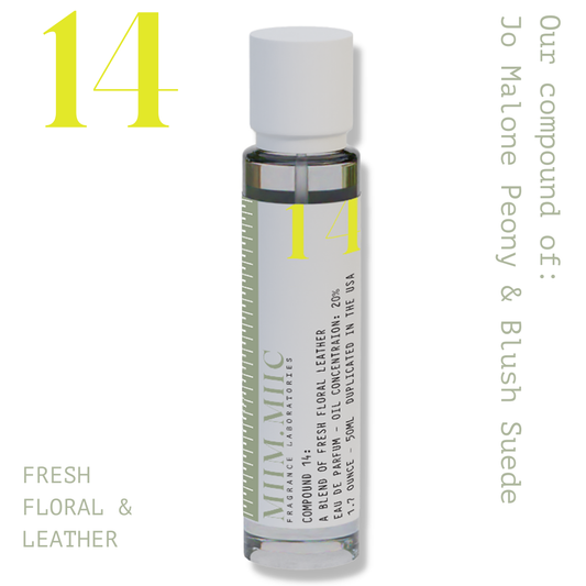 No 14 FRESH FLORAL LEATHER