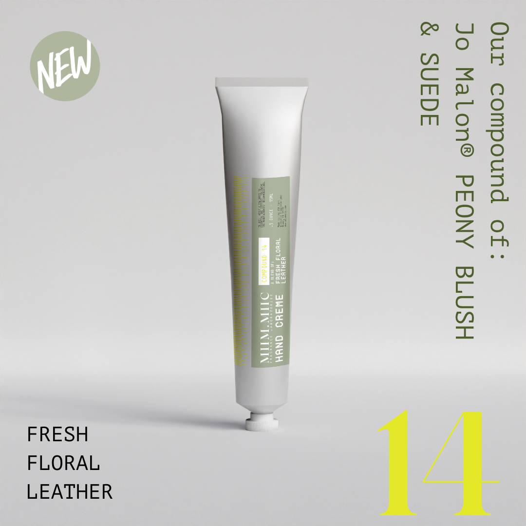 No 14 FRESH FLORAL LEATHER Hand Creme - MIIM.MIIC