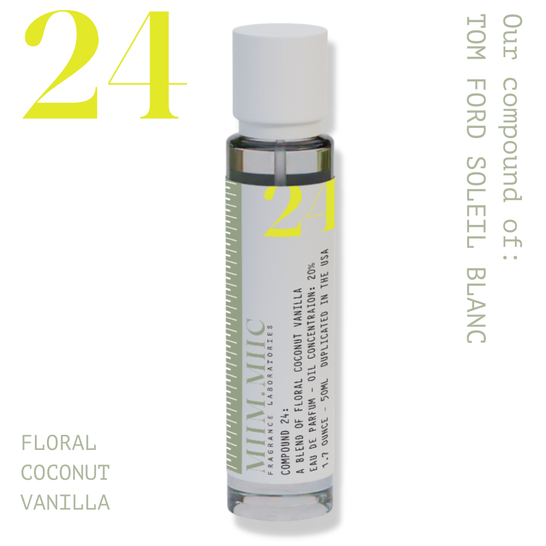 No 24 FLORAL COCONUT VANILLA - MIIM.MIIC