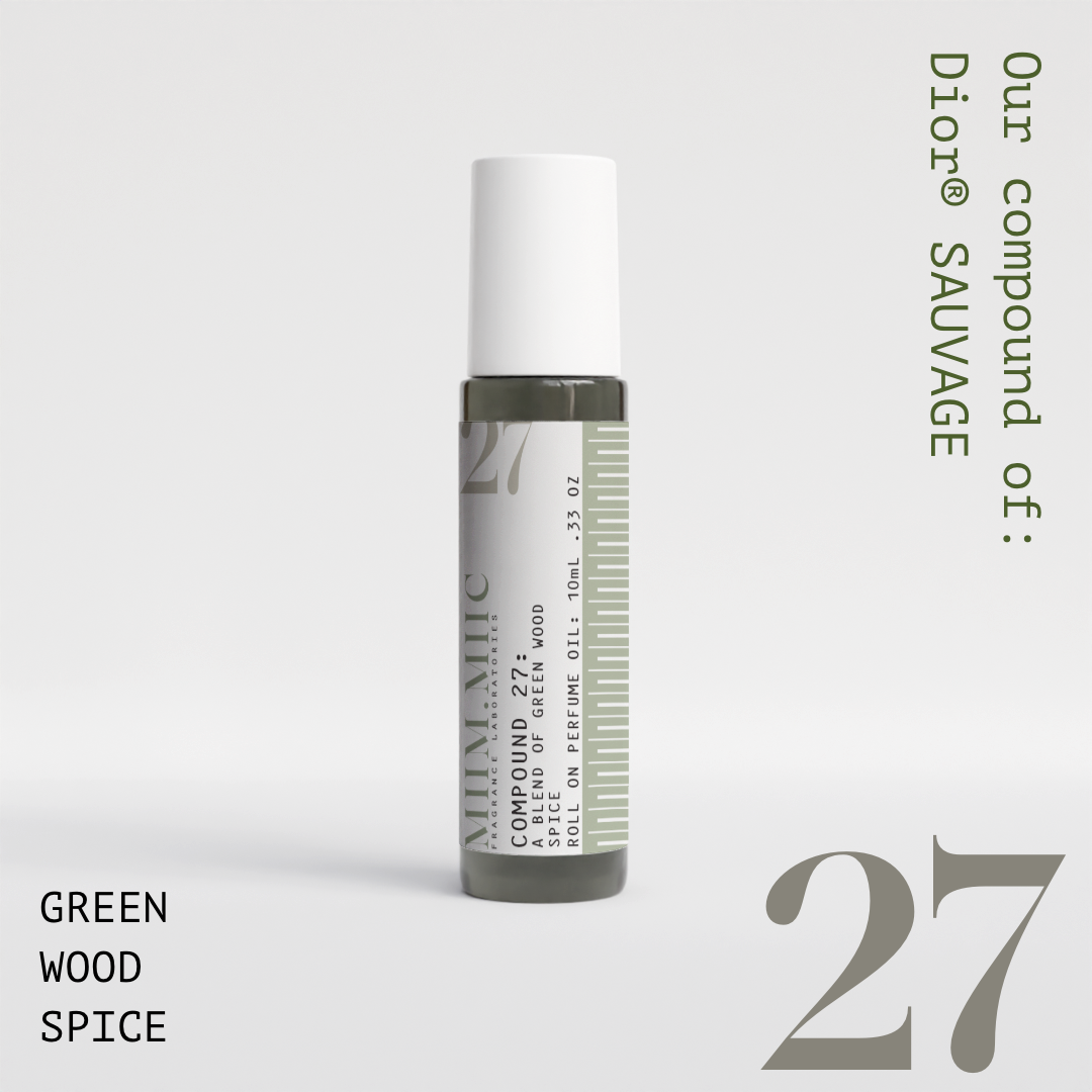No 27 Green Wood Spice Roll-On Perfume