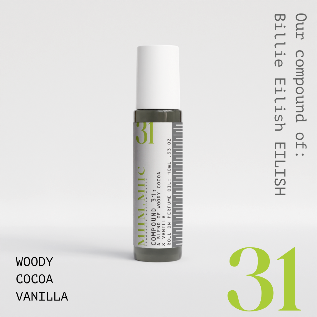 No 31: WOODY COCOA VANILLA Roll-On Perfume - MIIM.MIIC