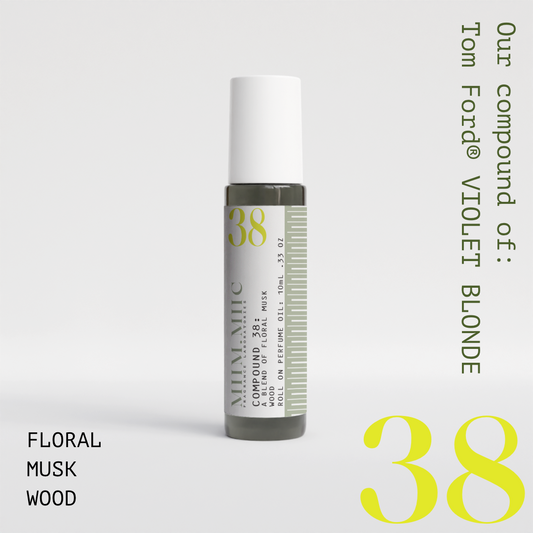 No 38 FLORAL MUSK WOOD Roll-On Perfume - MIIM.MIIC