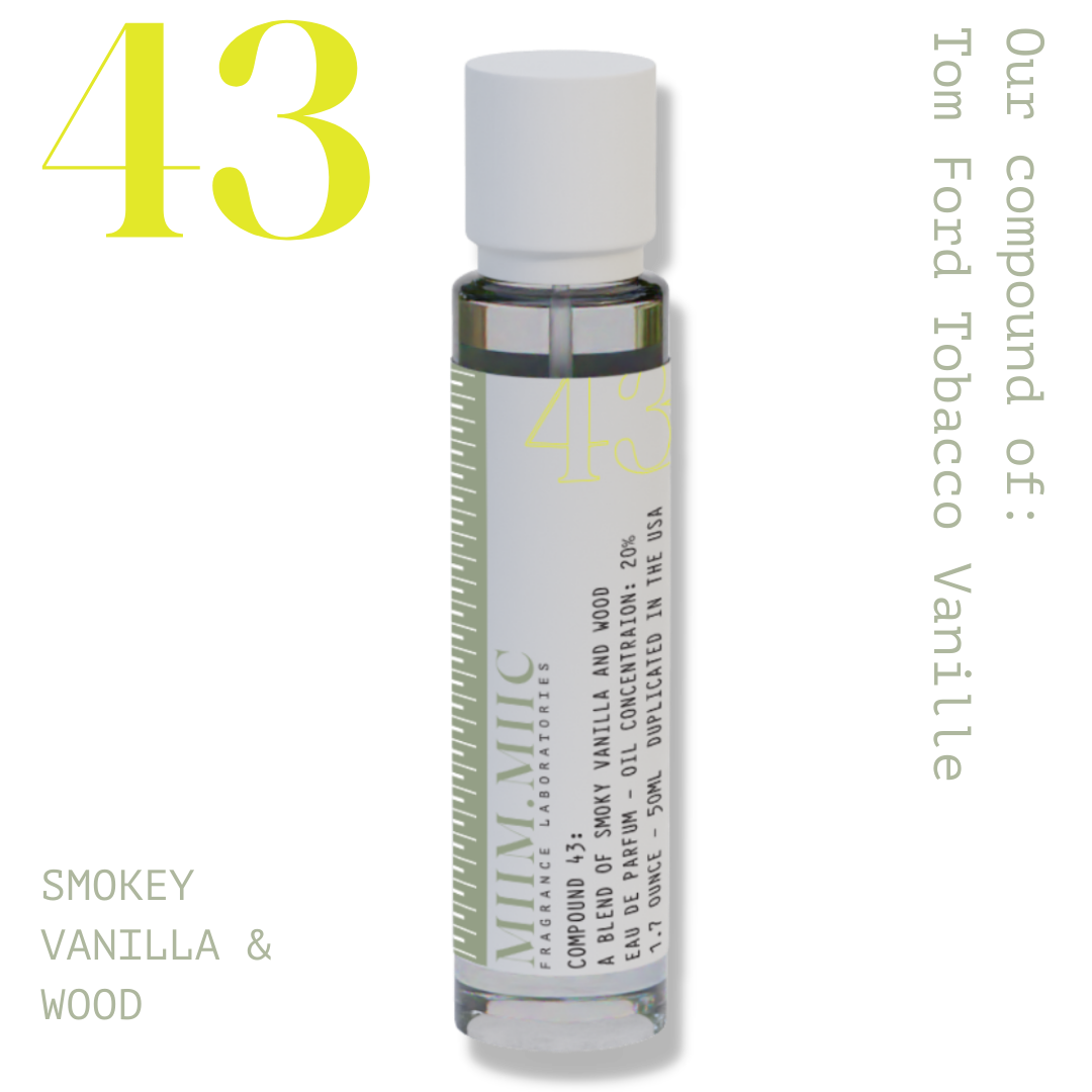 No 43 SMOKEY VANILLA WOOD