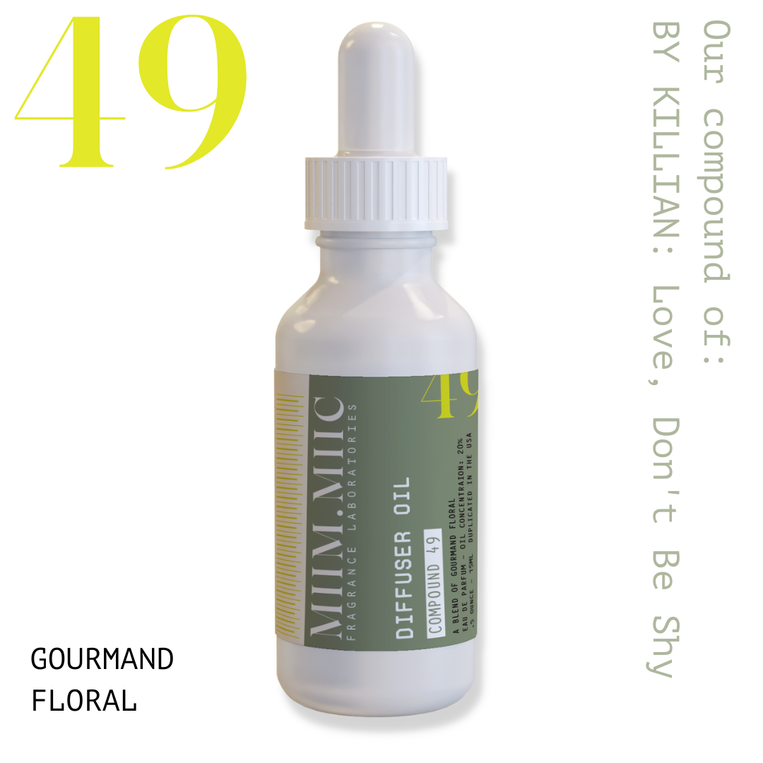 No 49 Gourmand Floral Diffuser Oil - MIIM.MIIC