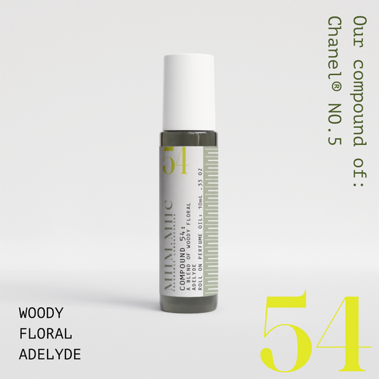 No 54 WOODY FLORAL ADELYDE Roll-On Perfume - MIIM.MIIC