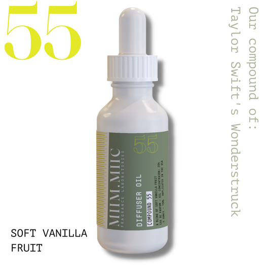 No 55 Soft Vanilla Fruit Diffuser Oil - MIIM.MIIC