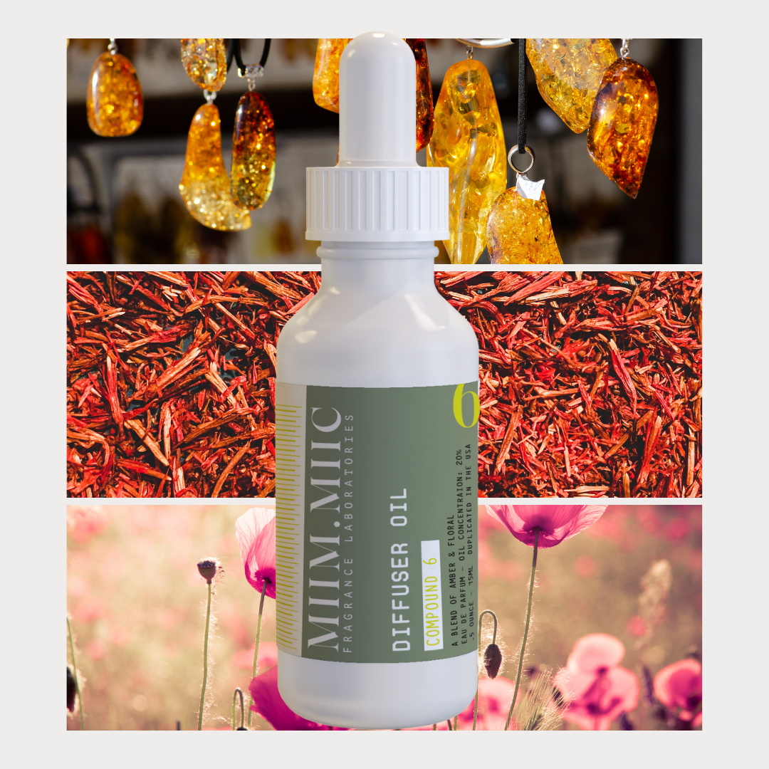 No 6 AMBER FLORAL Diffuser Oil - MIIM.MIIC