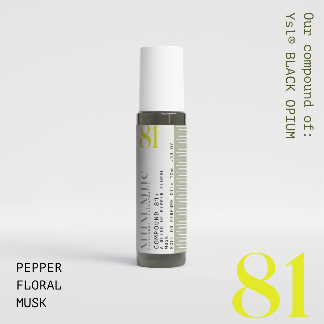 No 81 PEPPER FLORAL MUSK Roll-On Perfume - MIIM.MIIC